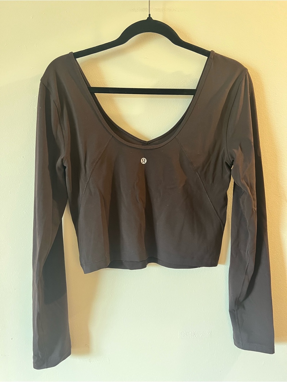 Lululemon brown long sleeve Align shirt